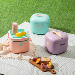 Thùng Giữ Lạnh Macaron 7L 3 màu (Mint, Hồng, Tím) - LIC101